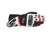 Alpinestars SP 1 2016 Mens Leather Gloves Black White Red SM