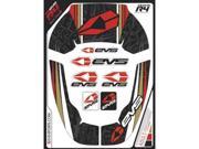 EVS R4 Race Collar Graphics Kit Martini Black Youth