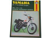 Haynes Manuals Motorcycle Repair Manuals Yamaha Xt tt sr 342