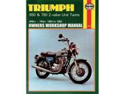 Haynes Manuals Motorcycle Repair Manuals Triumph 2vlv Twins 122