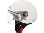 AFX FX33 Y Youth Solid Helmet Pearl White Scooter SM