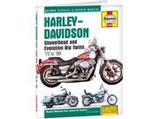 Haynes Manuals Motorcycle Repair Manual Hd Big Twins 70 99 2536