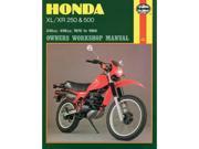 Haynes Manuals Motorcycle Repair Manuals Honda Xl xr 567