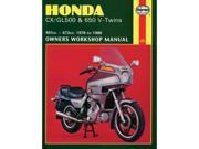 Haynes Manuals Motorcycle Repair Manuals Honda Cx gl V twins 442
