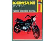 Haynes Manuals Motorcycle Repair Manuals Kawasaki Kz400 440 281