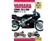 Haynes Manuals Motorcycle Repair Manuals Fzr600 750 1000 2056