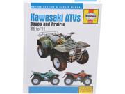 Haynes Manuals Atv Repair Manuals Kawasaki 2351