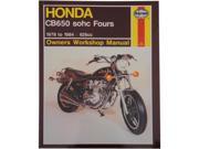 Haynes Manuals Motorcycle Repair Manuals Honda Cb650 665
