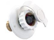 Jr Products City Wtr Flange Plstc White Mpt 62135