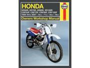 Haynes Manuals Motorcycle Repair Manuals Honda Xr80r xr100r 2218