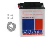 Parts Unlimited Heavy duty Batteries Battery Yb14a a2 Rcb14aa2