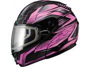 G max Gm64s Modular Helmet Carbide Black pink Xs G2641403 Tc 14