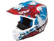 Fly Racing F2 Carbon Pro Hmk Stamp Helmet Red blue 2xl 73 49222x