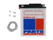Parts Unlimited Heavy duty Batteries Battery Yb14 a2 Rcb14a2