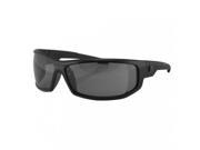 Zan Headgear Axle Sunglasses Black Frame Anti fog Smoked Lens Eaxl001