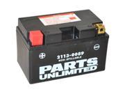 Parts Unlimited Yuasa And Battery Applications Chart Ytz 21130089