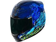 Icon Helmet Am Thriller Blue Xs 01017278