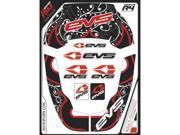 EVS R4 Race Collar Graphics Kit Luchador Youth