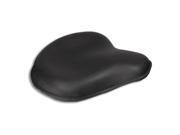 V twin Manufacturing Black Leather Solo Seat With Mount Kit 47 0782
