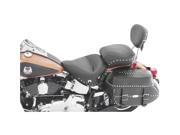 Mustang Studded Sport Solo Seat With Backrest 79489