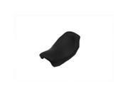V twin Manufacturing Low Profile Black Vinyl Solo Seat 47 0604