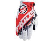 Moose Racing Sx1 Gloves S6 Red wht 33303338