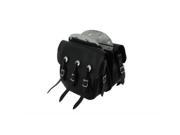 V twin Manufacturing Replica Black Leather Saddlebag Set 48 3121