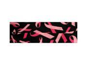 Zan Headgear Cooldanna Black W pink Ribbon Dbc01