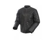 Camoplast Mossi Mens Rally Leather Jacket Size Black 20 152 50