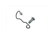 V twin Manufacturing Zinc Clevis Pin With Spring Clip 49 0242