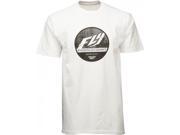 Fly Racing Clique Tee White M 352 0384m