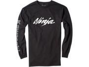 Factory Effex Long sleeve T shirts Tee Ls Kawasaki Ninja Black Large
