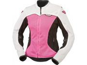 Fly Racing Flux Air Ladies Jacket White pink S 5948 477 8038~2