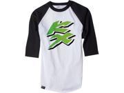 Factory Effex Baseball T shirts Tee Bb Kawasaki Vint Wt bk Large