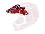 Fly Racing Visor For Formula Scramble Helmet Visor Scram Red