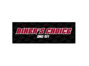 Bikers Choice Bc Black Banner 2 X 6 Est 22506