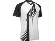 Fly Racing Super D Jersey Black white X 352 0690x