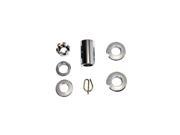 V twin Manufacturing Rear Axle Spacer Kit Chrome 2026 5