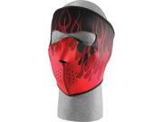 Zan Headgear Full Face Mask red Flames Wnfm229