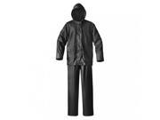 Mossi Mens Simplex Rainsuit Black Large 51 100 l