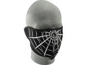 Zan Headgear Half Face Mask Spider Web Wnfm055h