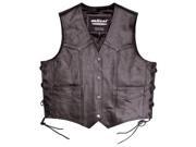 Camoplast Mossi Mens Lace Up Vest Size Black 20 108 42