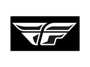 Fly Racing F wing Banner Black 3 X6 New F wing Black 3x6