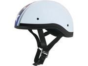 Afx Fx 200 Slick Beanie style Half Helmet Fx200s Star Pwh 2xl