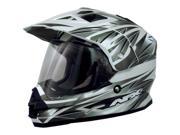 Afx Fx 39 Dual Sport Helmet Fx39 Mul Silvr Xxl 0110 2495