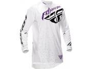 Fly Racing Lite Hydrogen Jersey White S 369 724s