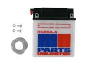 Parts Unlimited Heavy duty Batteries Battery Rcb9a a Rcb9aa