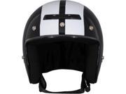 Z1r Jimmy Retro 2 Helmet Jmy Retro2 Bk wh 2xl 01041438