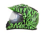 Afx Fx 39ds se Snow Helmet Fx39se Daz Grn Xl 0121 0796