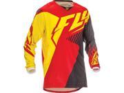 Fly Racing Kinetic Vector Jersey Red black yellow S 369 522s